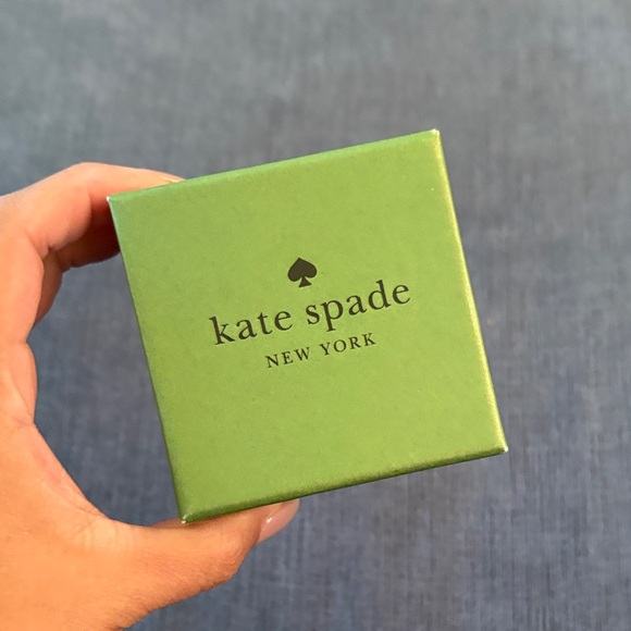 Kate Spade Emerald Heart Earrings - Picture 4 of 4
